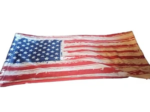 American Flag Red White Blue Stars Stripes Fabric Standard Mailbox Cover - Picture 1 of 11