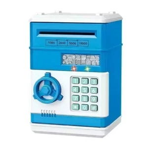 Electronic Mini Safe Piggy Bank ? Password Lock & ATM Coin Bank for Kids - Picture 1 of 7