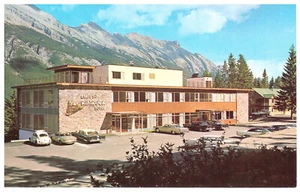 VW Beetle, Early Corvair, '61 Ply, '61 Lincoln AT Rimrock Hotel, Banff, Alberta - Picture 1 of 3