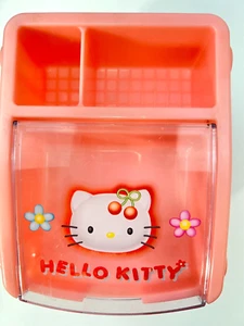 Cajón de pecho de plástico Hello Kitty Sanrio raro vintage 1998 JAPÓN RARO - Imagen 1 de 15