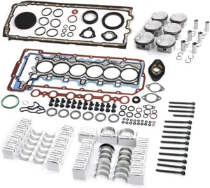 Engine Overhaul Repair Kit 10.7:1 For BMW 128i 330i E90 E60 E83 E84 E89 N52 3.0 - Picture 1 of 6