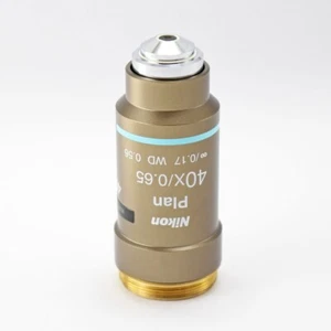 Nikon Objektiv Plan 40x/0.65 ∞/0.17 WD 0.56 Mikroskop - Picture 1 of 4
