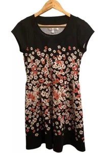 Karen Conrad Women’s Back Floral Fit and Flare Dress Size 10 - Picture 1 of 4