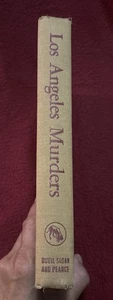 Los Angeles Murders 1st Printing Hardcover Book No Dust Jacket 1947 - Picture 1 of 6