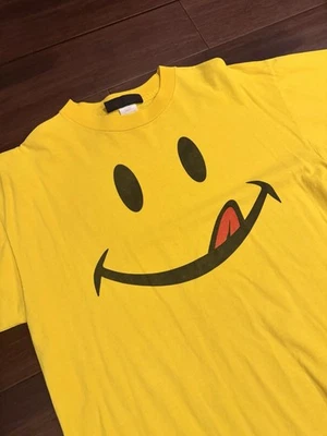 Camisa Boxer De Colección Joe Novia Talla Única Amarilla Cara Smiley Camisa OSFA Se Ajusta a XL Foto 1 de 4