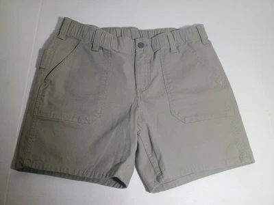 Женские шорты Carhartt для работы размер 10 свободного покроя светло-бежевый зеленоватый - Изображение 1 из 4