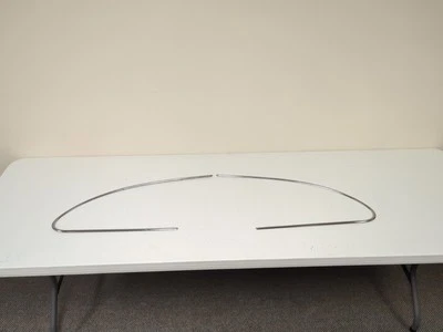 46-48 Chevy Coupe Quarter Window Stainless Trim Moldings Fleetmaster 47 - Image 1 of 4