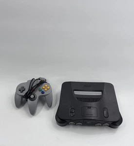 Nintendo 64 Console NUS-001 Video Game System w/ 1 Controller Tested Working - Picture 1 of 6