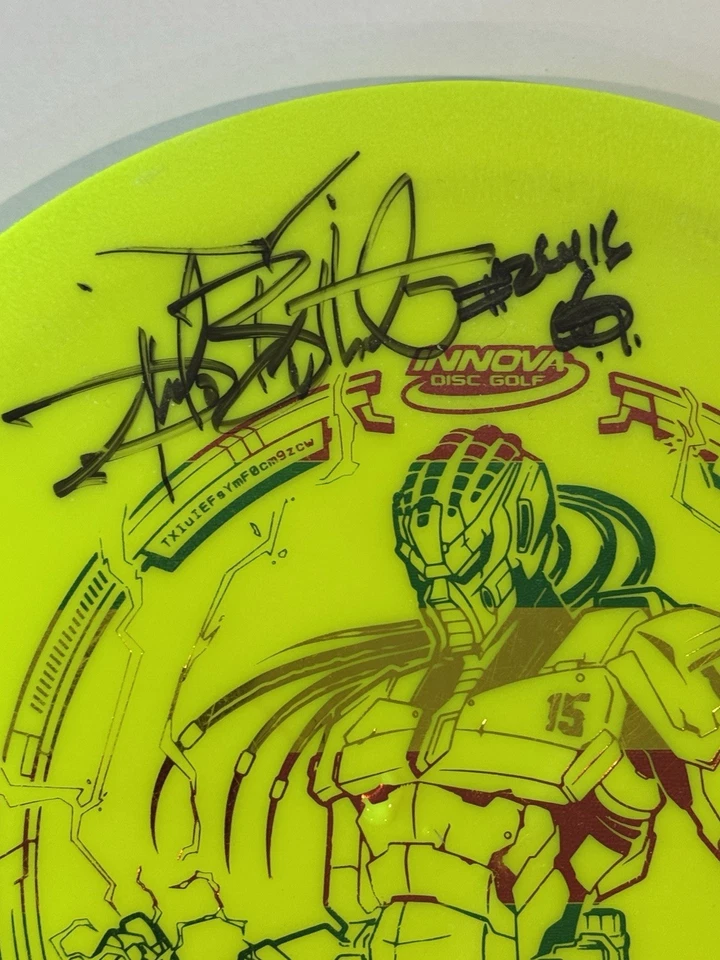 Autographed Innova Star Destroyer Philo Brathwaite Team Champion Series Disc - Image 1 of 3