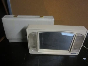 VINTAGE 1968 HARTMAN PRODUCTS BELEUCHTETER SCHMINKSPIEGEL EASIL 13” #D10590 - Bild 1 von 7