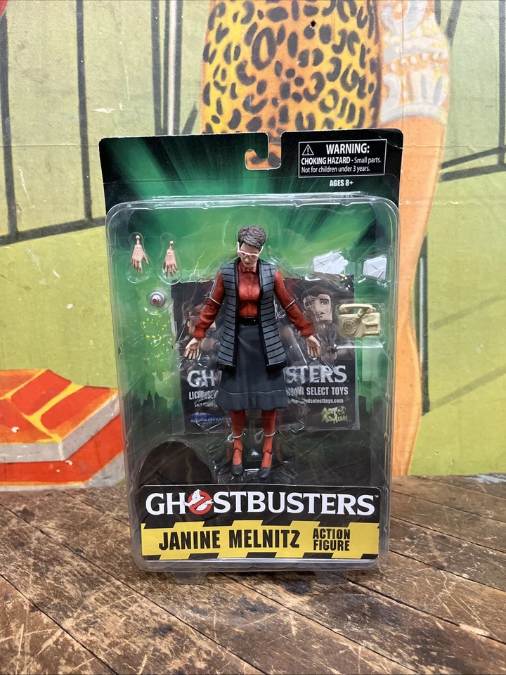 Figura retro 2016 Diamond Select Ghostbusters Janine Melnitz Neca McFarlane rara Foto 1 de 4