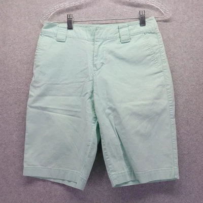 Pantalones Cortos Tommy Bahama Para Mujer 2 Bermudas Chino Golf Informales Elastizados Flexibles Verde Menta Foto 1 de 4
