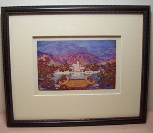 1924 ~ THE BROADMOOR ~ MAXFIELD PARRISH GEMÄLDE GERAHMT & MATTIERT KUNSTDRUCK POSTKARTE - Bild 1 von 11