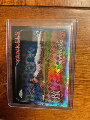 2024 Topps Chrome Logofractor Edition - Alex Verdugo #11 - Image 1 of 2