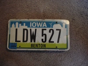 IOWA CITYSCAPE    *   LICENSE PLATE BUY ALL STATES HERE FREE SHIPPING - Picture 1 of 1