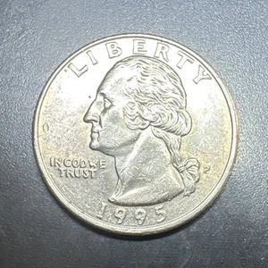 1995 P Error Washington Quarter NUMEROUS Die Cracks Obverse & Reverse, DDO/DDR - Picture 1 of 22