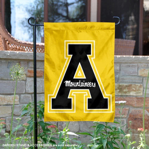 App State Mountaineers Gold Garden Flag and Yard Banner Cover