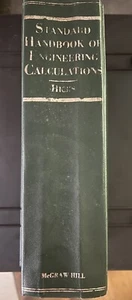 Standard Handbook of Engineering Calculations Textbook by Tyler Hicks - Picture 1 of 6
