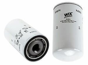 WIX 51674 Engine Oil Filter For Select 88-11 Mitsubishi Fuso UD Models