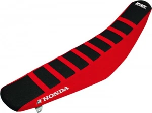 Black Red Zebra Seat Cover HONDA CRF250R 2004 2005 2006 2007 2008 2009 CRF250-R - Picture 1 of 7