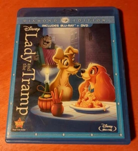 Lady and the Tramp Diamond Edition Blu-ray Walt Disney Larry Roberts  Luddy - Picture 1 of 4