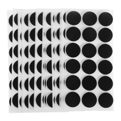  900pcs Paper Round Target Stickers Self Adhesive Target Stickers Black Dot - Image 1 of 4