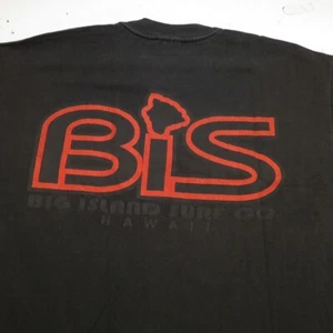 BIS BIG ISLAND SURFING CO. HAWAII HAWAIIAN SURFBOARD SURF TEE T SHIRT Mens XL - Picture 1 of 5