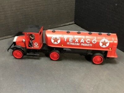 Camión cisterna Ertl 1920 Texaco Pierce 1999 cabina flecha banco de monedas #16 diecast con llave Foto 1 de 4