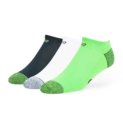 Seattle Seahawks Football NFL Team Color Blade Motion No Show Sock 3 Pack NEW Cover
