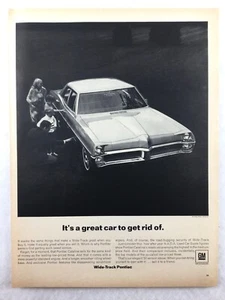 1967 PONTIAC GM Vintage Print Advertisement Ad Car Great Car To Get Rid Of - Picture 1 of 1