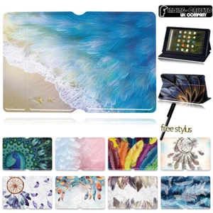 For Amazon Fire HD 10 11th 13th /Max 11 Generation Leather Flip Case Stand Cover - Picture 1 of 40