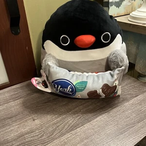 Winter Snackles 14" Plush York Penguin Stuffed Toy Super Soft Rare Great Gift! - Picture 1 of 4