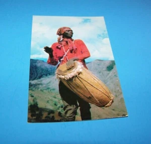 Haiti Vintage Postcard  "Tom-Tom Beater"  Furcy, Haiti   West Indies - Picture 1 of 2