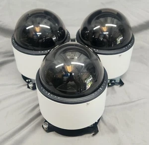 *LOT OF 3* Axis 233D PTZ IP Network Dome Security Surveillance Cameras *AS IS* - Picture 1 of 12