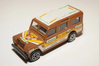 A2 1:43 BBURAGO BURAGO LAND ROVER RALLY MARRONE OTTIME CONDIZIONI - Immagine 1 di 4