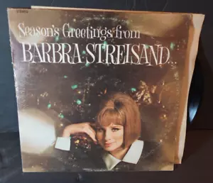 VG 1969 Vinyl Record LP Barbra Streisand Season's Greetings Doris Day Jim Nabors - Picture 1 of 8