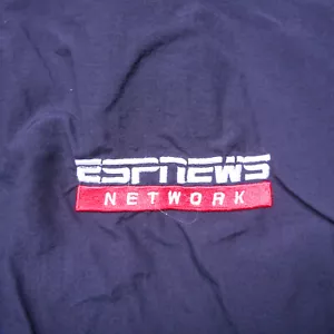 Vintage Swingster Jacket Mens XXL Black Blue Lined Windbreaker Made in the USA - Picture 1 of 12