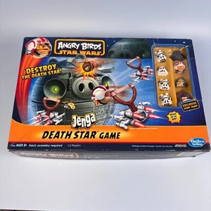 ANGRY BIRDS STAR WARS JENGA DEATH STAR GAME HASBRO GAMING - Picture 1 of 7