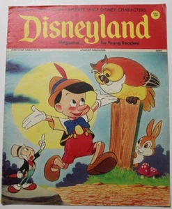 DISNEYLAND # 73 WALT DISNEY MAGAZINE GREAT LITHOGRAPHS - Picture 1 of 3