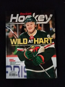 CONNOR HELLEBUYCK BECKETT MAGAZINE JANUARY 2025 HOCKEY PRICE GUIDE #1 WINNIPEG - Picture 1 of 3
