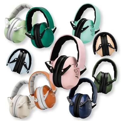 SCHALLWERK ® Kapselgehörschutz Kiddies Gehörschutz für Kinder dämpft Lärm