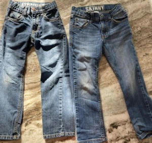 Vtg Boys-Gymboree Denim Jeans-Size 5 Skinny & Straight Styles. Super Cute! - Picture 1 of 5