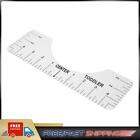 4pcs T-Shirt Guide Ruler Alignment Fabric Centering DIY Craft Sewing Accessories