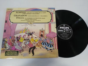 Albeniz Granados FALLA Sombrero Tres Picos LP Vinyl VG+/VG+ Spanish Ed Philips - Picture 1 of 3