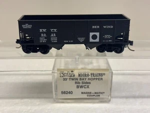 N Scale Kadee Micro Trains MTL 56240 Berwind BWCX 5025 Hopper - Picture 1 of 4