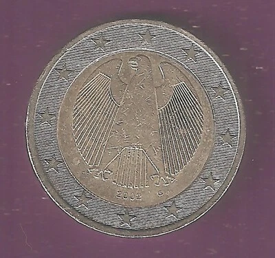 Germany - 2 Euros, error in forging - Image 1 of 4