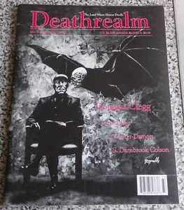Deathrealm # 19 Douglas Clegg Rex Miller Horror Fangoria Ghost Gore Vampires - Picture 1 of 3