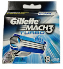 Gillette Mach3 Turbo Men's Razor Blade Refills - 8 Cartridges