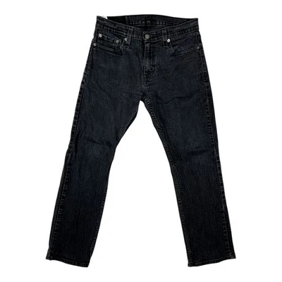 Jeans de mezclilla negros Levi’s 559 talla 30x30 descoloridos Y2K Foto 1 de 4