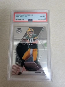 2020 Panini Mosaic Panini #211 PSA 10 Jordan Love RC Mosaic RC Rookie 🔥 - Bild 1 von 2